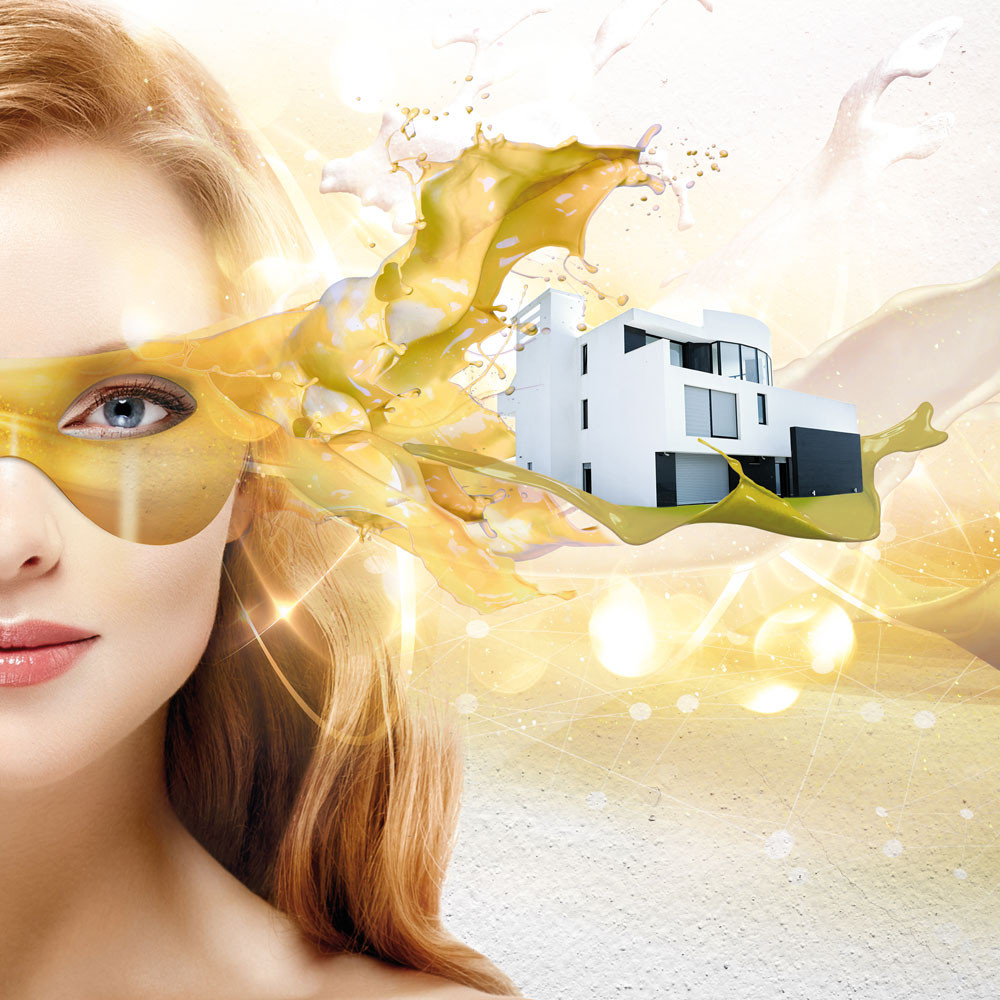 Patobulintas silikoninis tinkas